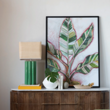 Load image into Gallery viewer, Vibrant Banana Leaf Art
