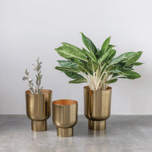 Load image into Gallery viewer, Gold Urn Planter
